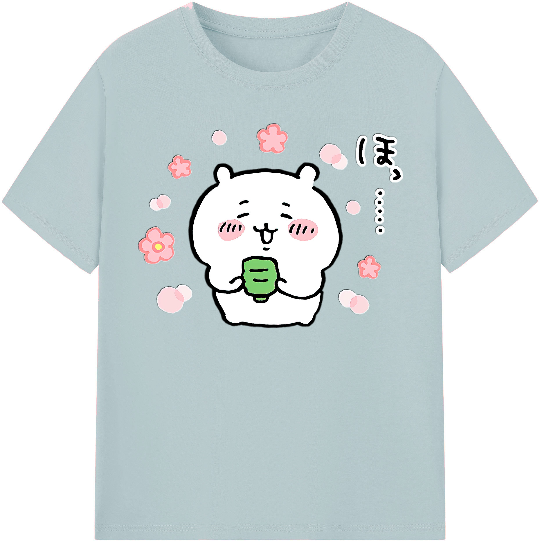 （画像用） ちいかわ ちいかわ Chii-kawa chiikawa 綿100％半袖Tシャツ（フロントプリント）